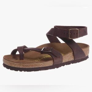 Birkenstock Women's Yara Oiled Leather Flat